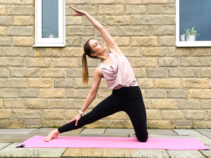 Gate Pose Parighasana