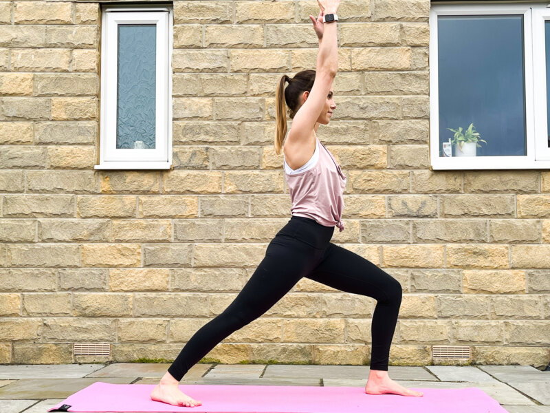 Warrior 1 Virabhadrasana I